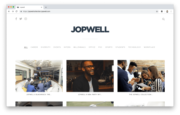 سایت The Jopwell Collection