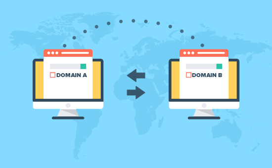 switch to domain- تغییر دامنه