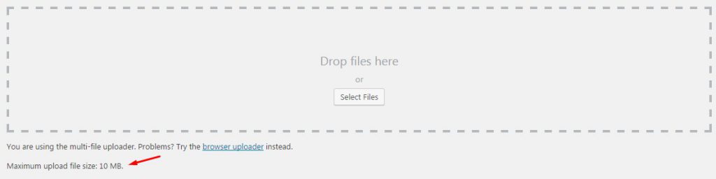 خطای upload_max_filesize