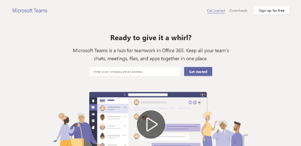 Microsoft Teams ابزار دورکاری