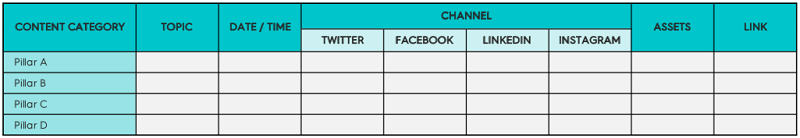 تقویم محتوای شبکه های اجتماعی