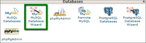 پایگاه داده MySQL cPanel