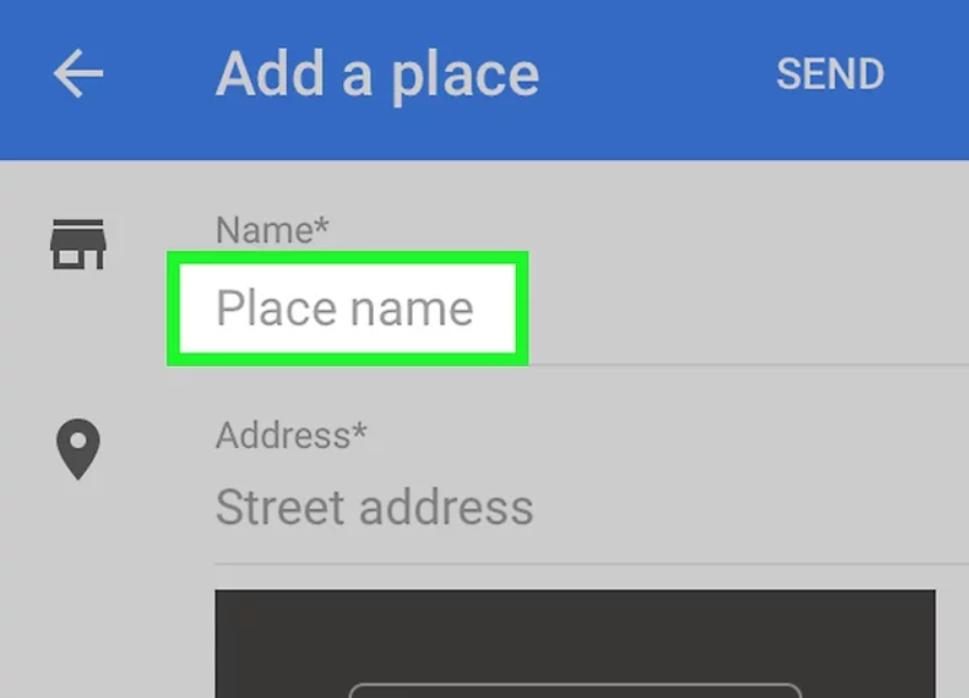 ثبت نام مکان در نقشه گوگل