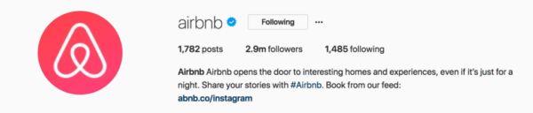 بیوی اینستاگرام airbnb