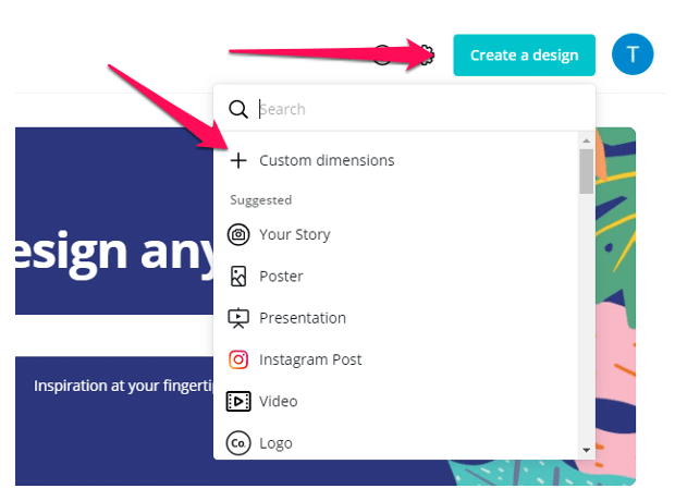 ساخت کاور هایلایت در ابزار کانوا