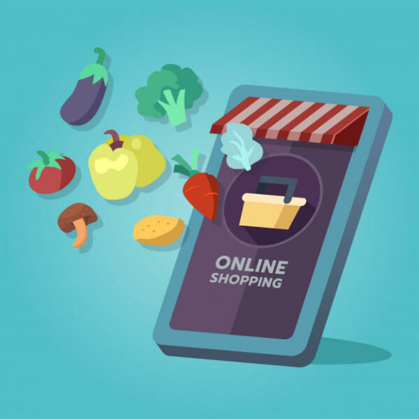 خرید مواد غذایی از گوشی موبایل