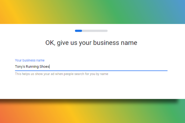 تعیین نام بیزنس در گوگل ادز