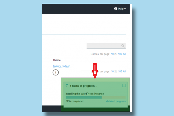 فرایند نصب وردپرس در پلسک
