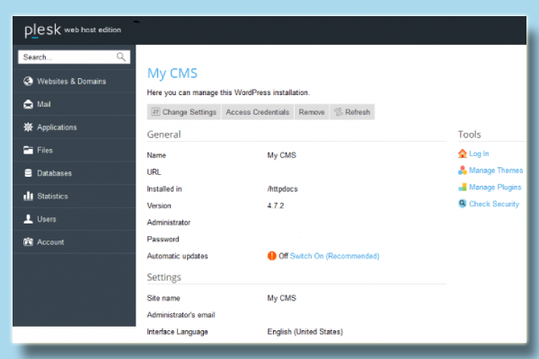 قسمت cms در پلسک