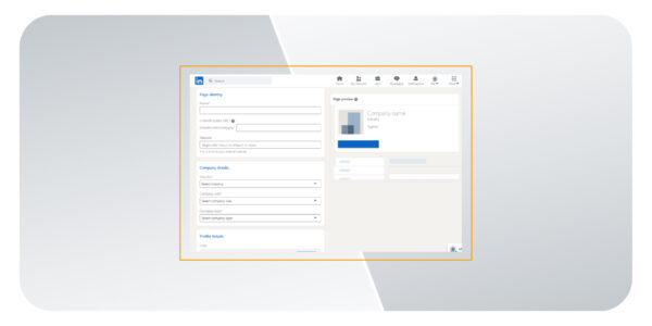 درج اطلاعات شرکت در لینکدین شرکتی