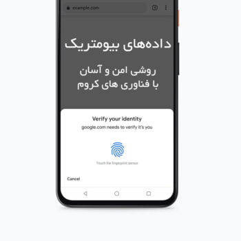 Secure and simple access to authentication on the web with biometric data