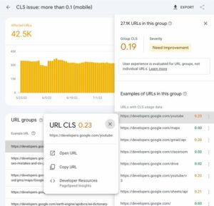 google improving the Core Web Vitals report1