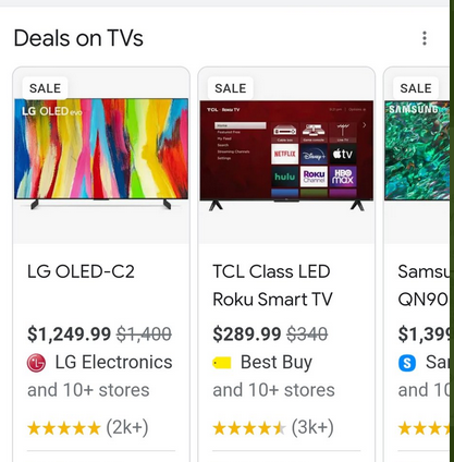 Deals on Product -google future