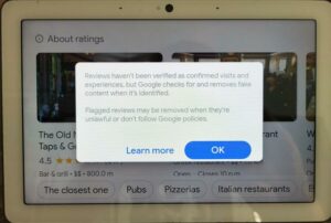 google-hub-display-reviews-verify
