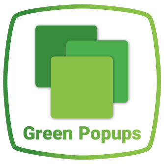 افزونه پاپ آپ سبز یا green popup از بهترین افزونه های ساخت پاپ آپ است