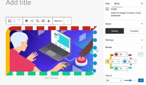 Border Controls for Image Blocks