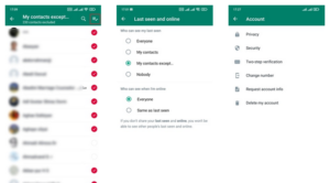 انجام تنظیمات حریم خصوصی واتساپ