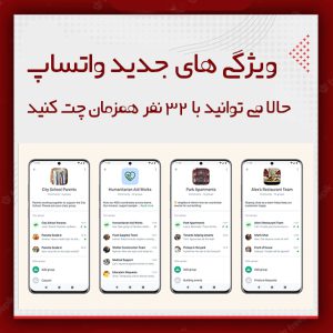 WhatsApp communities feature and 32 people video chat
