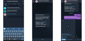 چگونه از ربات‌های تلگرام دانلودر اینستاگرام استفاده کنیم؟