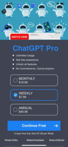 ChatGPT Chat GPT AI With GPT-3