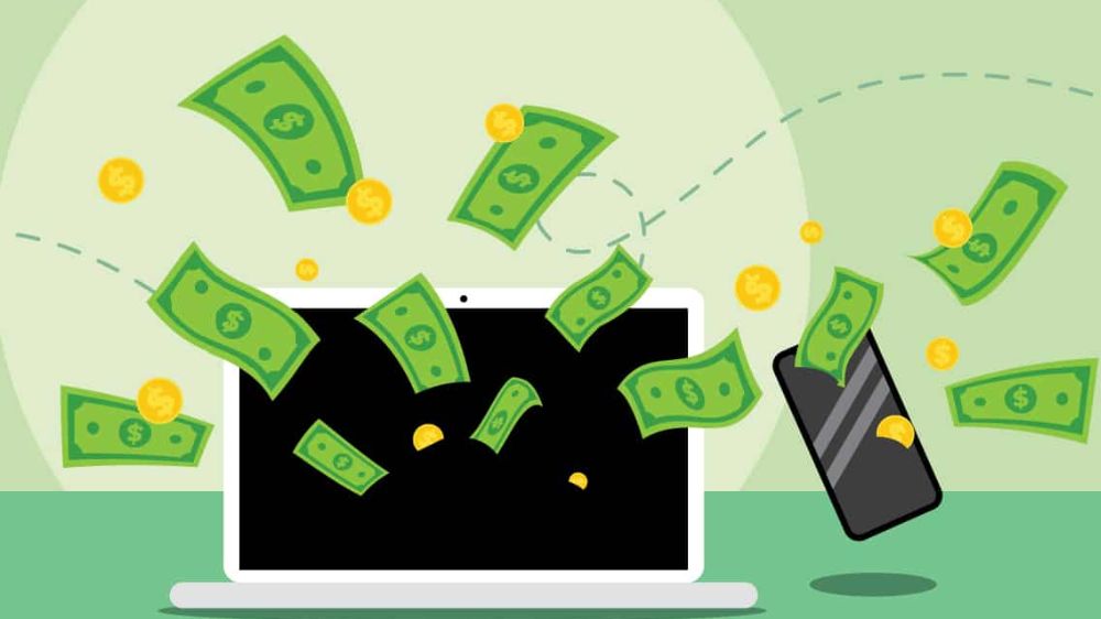 کسب درامد از لپ تاپ و گوشی با تلگرام