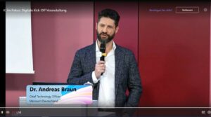 آندریاس براون مدیر ارشد فناوری مایکروسافت آلمان