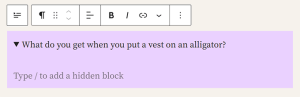 Details Block