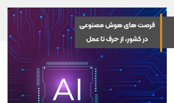 بکارگیری فرصت های هوش مصنوعی در کشور، از حرف تا عمل