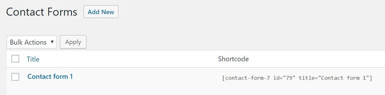 افزونه contact form 7