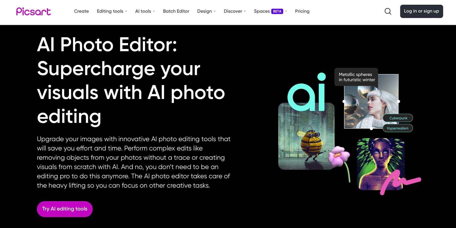 ابزار picsart ابزار همه کار برای تولید تصاویر