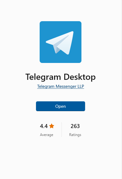 عکس تلگرام برای نصب روی دسکتاپ 