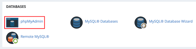 استفاده از phpmyadmin