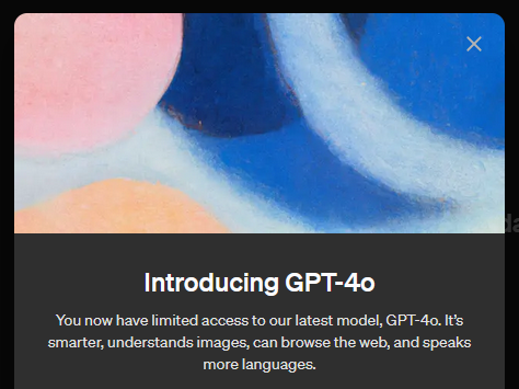 After the OpenAI conference, GPT-4o is now available to free users