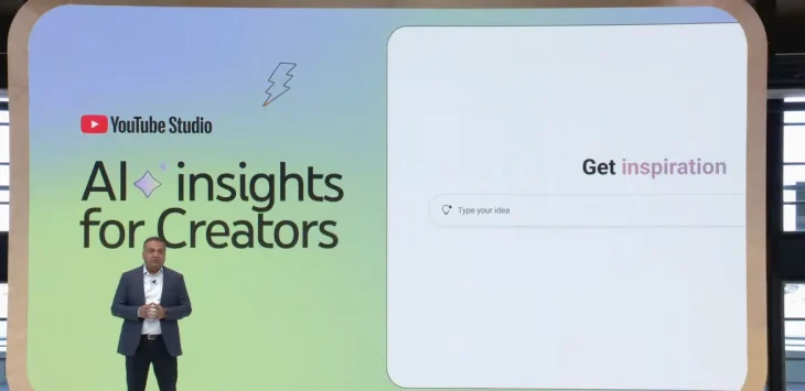 YouTube Studio to give creators a generative AI tool to suggest video topics