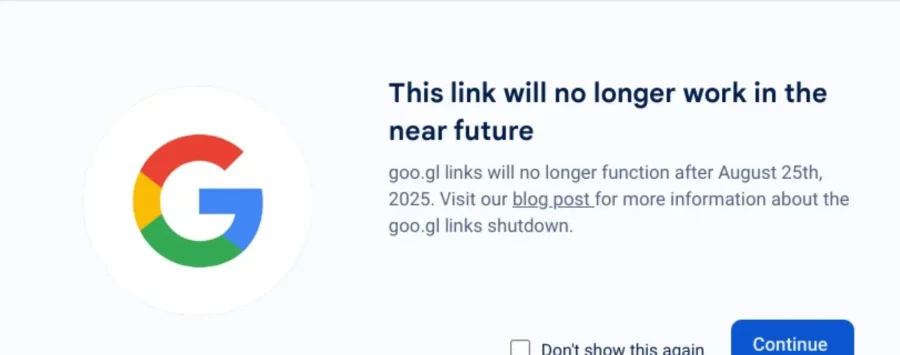 Google will end the life of Goo.gl short links in 2025