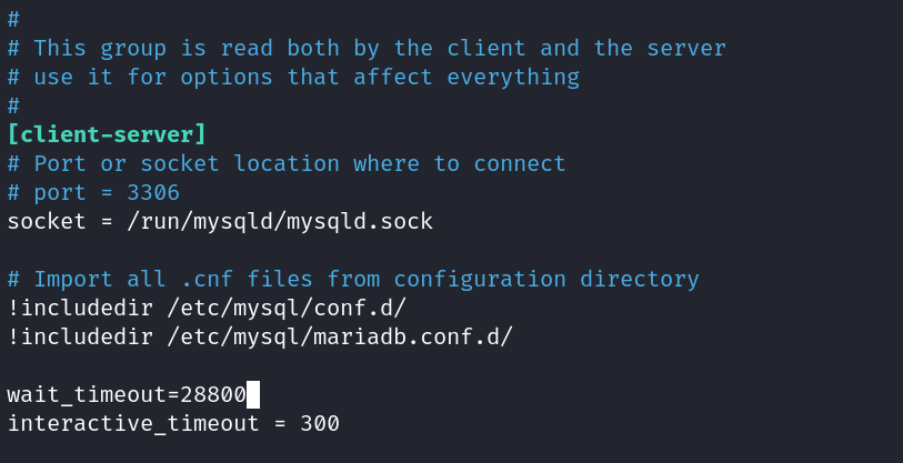 خطای MySQL server has gone away در وردپرس