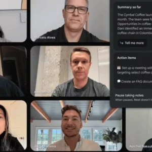 Google Meet records your meeting notes with artificial intelligence