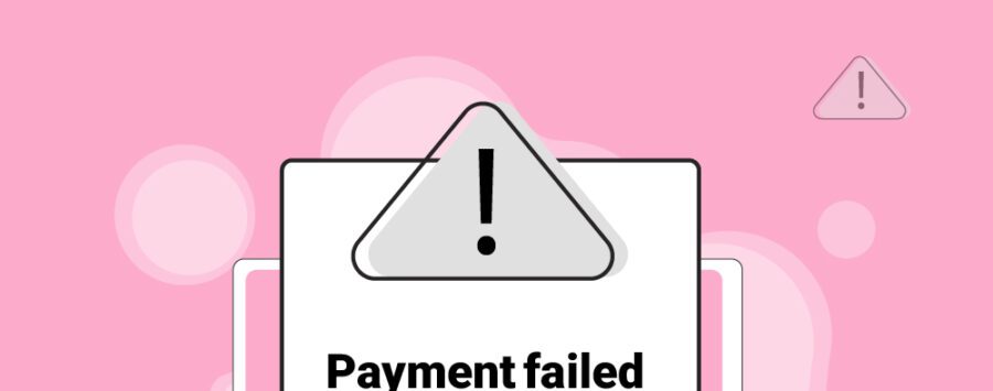 خطا Payment failed