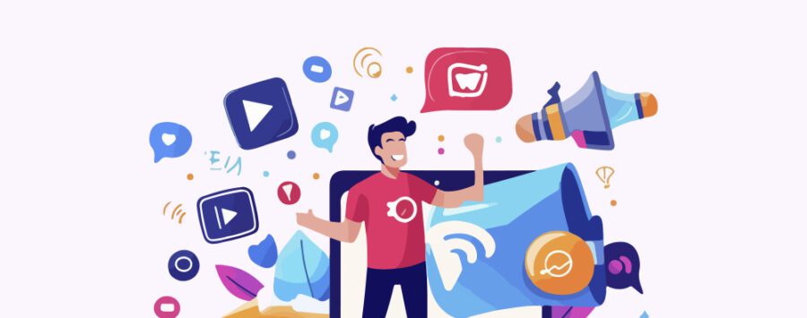 یک اقا در حال امتحان ابزار مختلف برای دانلود از یوتیوب