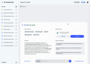 قابلیت جدید ابزار NotebookLM گوگل