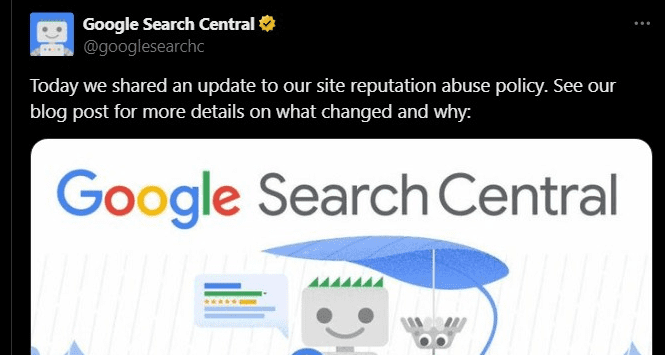 Google update spam Policies to Site Reputation abuse