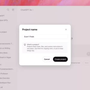 OpenAI ویژگی جدیدی با نام Projects را برای ChatGPT معرفی کرد