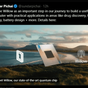 Willow Quantum Chip Google's Breakthrough Beyond Computational Limits