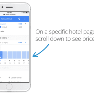 Google's new policies for how to display hotel room rates and availability
