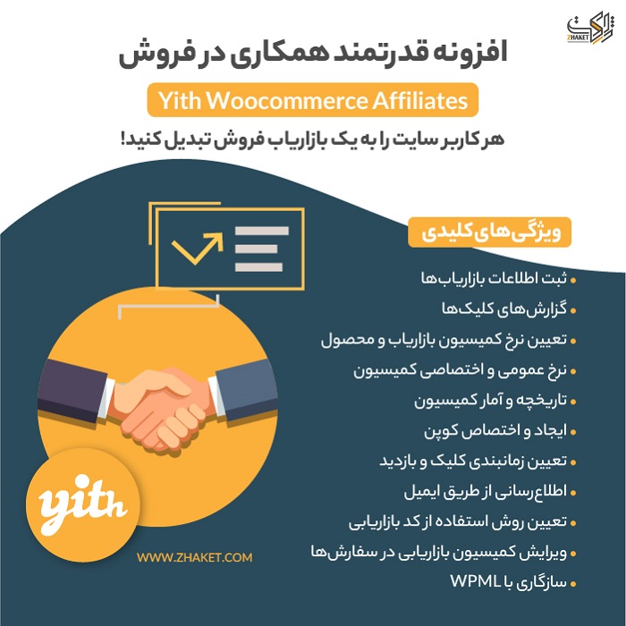 افزونه Yith Woocommerce Affiliates