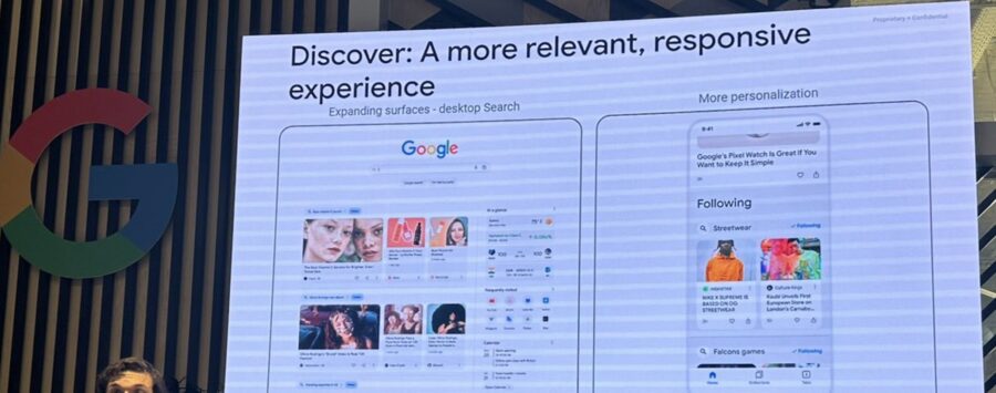 Big changes to Google's homepage with Discover on desktop