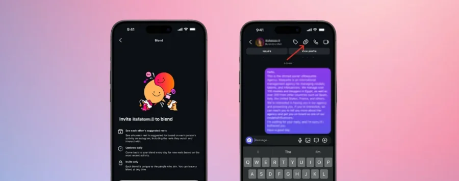 Instagram Blend feature, a new experience for Reels