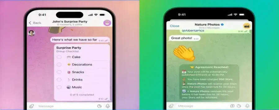 Telegram new update has been released with attractive and practical features news
