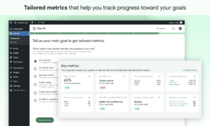 Site Goals is available for all WordPress sites using Site Kit