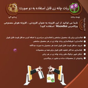 افزونه ربات چانه زنی ووکامرس | Bargain Bot